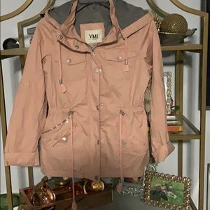 Pink cargo jacket size small
